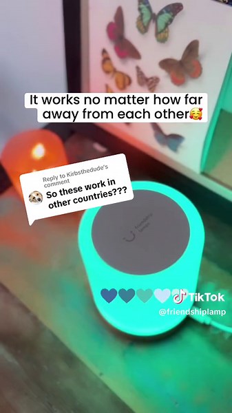 Stay Connected Anywhere with our Friendship Lamps!