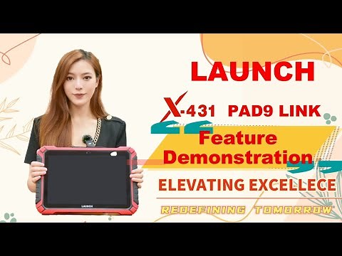 X-431 PAD9 LINK - Feature Demonstration Ep.1| LAUNCH
