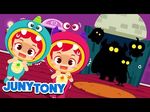 Halloween Hide-and-Seek🎃 | Go Away, Halloween Monsters!👻 | Halloween Song for Kids | JunyTony