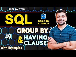Group By and Having Clause in SQL | SQL Tutorial in Hindi 9