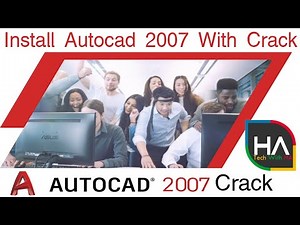 how to install AUTO-CAD-2007/WITH KEY/WITH-CRACK/