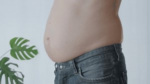 Man Big Abdomen Putting On Shirt Stock Footage Video (100% Royalty-free) 3583066727 | Shutterstock