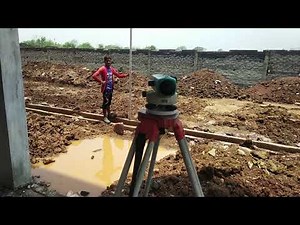 Auto Level Surveying | Cutting and Filling using Auto Level