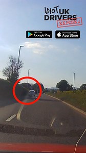 Driver decides to swerve into my lane and play bumper cars! I was not to blame! #dashcam #driving #fblifestyle #roadtrip | Idiot UK Drivers Exposed