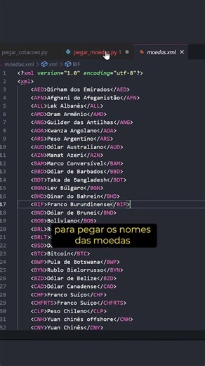 Trabalhe com arquivos XML no Python | #shorts