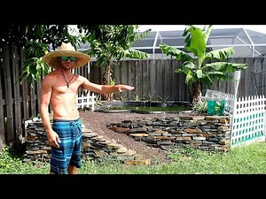 Cleaning out the Duck Pond - Efficient Draining DIY Duck Pond 4K Backyard Gardening & Island Farming