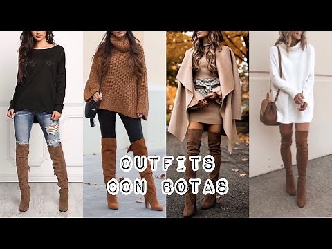 OUTFITS WITH BOOTS IN BROWN, COFFEE, AND CAMEL COLORS 🤎 TRENDY LOOKS FOR FALL WINTER 2021