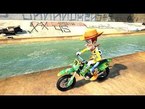 GTA 5 Water Ragdolls WOODY Jumps/Fails ep.7 (Euphoria Physics Funny | Moments)