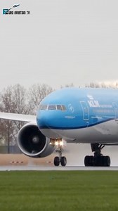 🌪️ KLM Boeing 777-300ER Takeoff 🛫 at Amsterdam schiphol airport #planespotting #euroaviationtv #boeing #planespotter #aviation #aviationdaily #aviationlovers #boeing777 | Euro Aviation TV