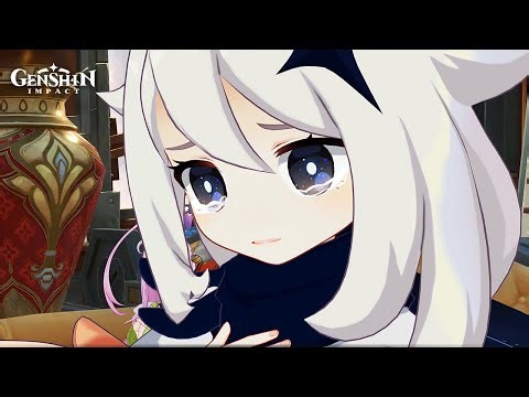 Paimon Can't Stop Crying When Traveler Was Kidnapped | Luna IV Archon Quest Story | Genshin Impact