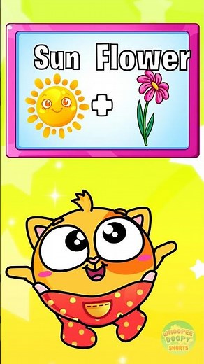 Compound Word Party! 🎵 Learn 8 Easy English Words #kids #education