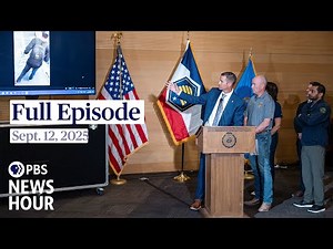 PBS News Hour West live episode, Sept. 12, 2025