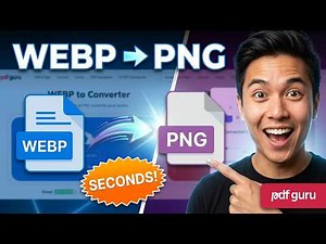 Convert WEBP to PNG in Seconds (No Software)
