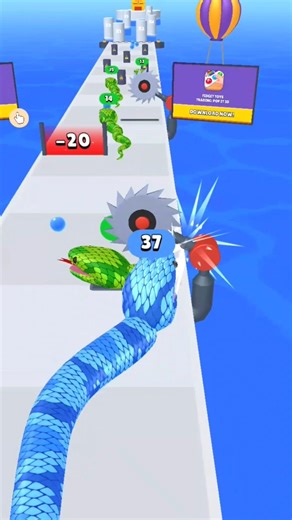 Snake Running Game New update 2026 🤣😅#short#populargame #gaming #funny #comedy