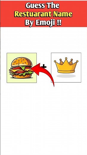 Guess The Restaurant 🍕 By Emoji | Riddles | Quiz #shorts #quiz #emojiquiz