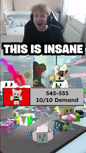 THIS IS INSANE.. (Bee Swarm Simulator)