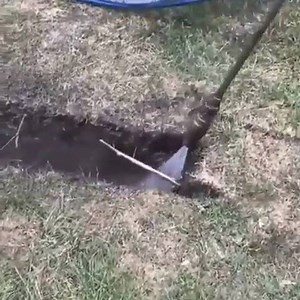 Soft digging using a water jet / vacuum. This method allows for excavation around existing utilities without damaging them. | Daily Construction