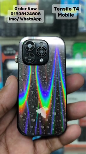 Tensile T4 Mobile Dual Sim Rotary key Type C New