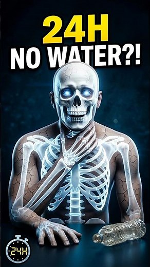 No Water for 24 Hours? Here’s What Happens to Your Body 😨