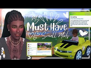 12 Must Have Small Mods For The Sims 4 | Small Mods That Add A Lot | Mod Overview | Sims 4