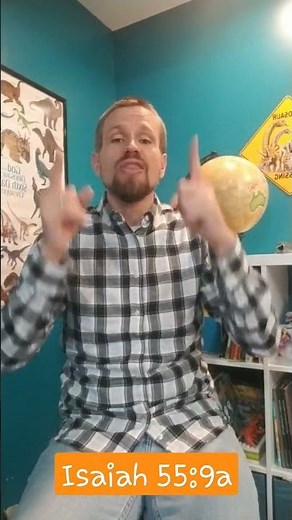 God's Ways Are Higher (Isaiah 55:9) | Memory Verse Song for Kids