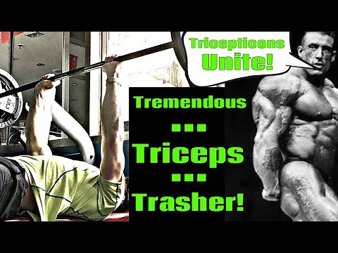 Close Grip Bench Presses For Triceps Mass