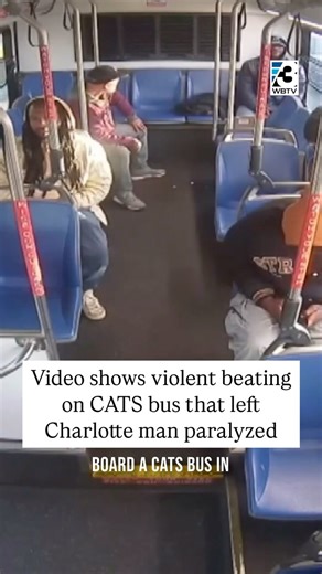 Video from on board a CATS bus shows the confrontation and beating that left a homeless veteran paralyzed from the shoulders down. Charlotte police said the incident happened March 6 as Mark Godfrey,64, argued with another passenger, who police later identified as 29-year-old Moses Early. As the confrontation continues, the video appears to show Godfrey reach for Early’s bag. That’s when Early starts to repeatedly punch and stomp on Godfrey. Angelia Adams said the attack left her brother with a 