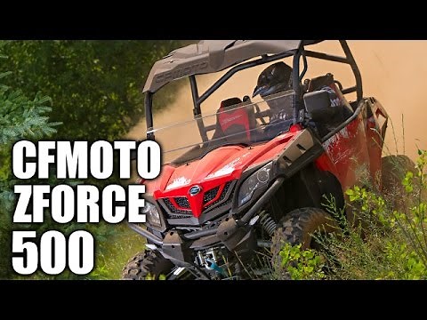 TEST RIDE: 2016 CFMOTO ZFORCE 500 UTV Review