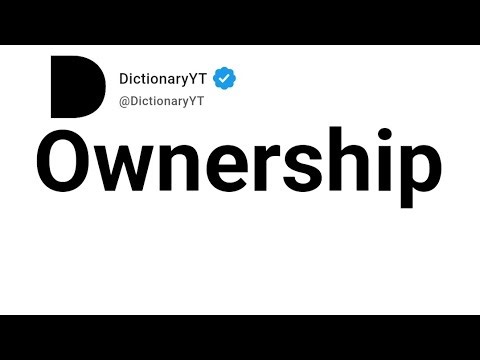 Ownership Antonyms | Opposite Words