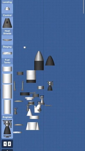 🚀 Easy Rocket Tutorial in SFS | Build & Land PERFECTLY (No DLC) 🔥#SFS #SpaceflightSimulator