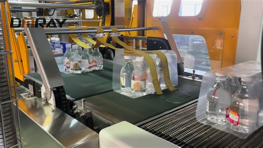 Efficient Shrink Wrapping Machine for Mineral Water Bottles