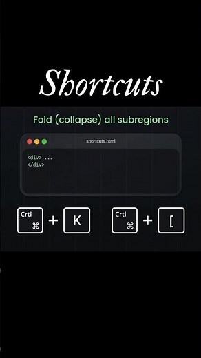 Stop Using Your Mouse! 🛑 6 VS Code Shortcuts to Code Faster #shorts#facts#vscode#ai