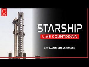 REPLAY! SpaceX Starship IFT-3 Countdown