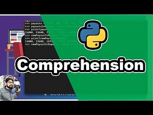 What is python comprehension and giveaway