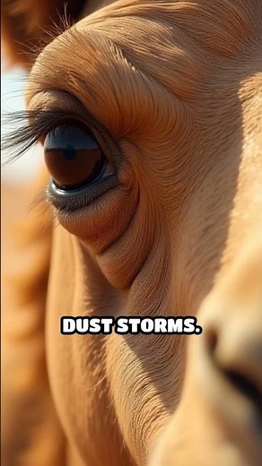 Why Camels Have Double Eyelids Explained