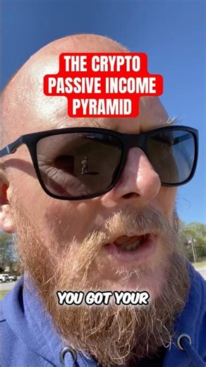 The Crypto Passive Income Pyramid #Shorts #PassiveIncome #crypto