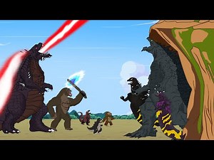 Rescue All Family KONG & GODZILLA, GODZILLA EARTH From Evolution of GIANT PYTHON - FUNNY CARTOON