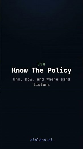 sshd_config Explained: Your First SSH Server