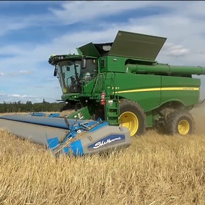 36K views · 591 reactions | John deere harvesting reels today | Big Machines | Facebook