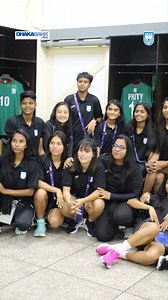 🚌✨ From the bus ride to the locker room vibes — jerseys hung, hearts pumped, and the Tigresses ready to roar against Bahrain! 🇧🇩🔥 #BangladeshWomensFootball #BFF #AFCWomensAsianCup | Bangladesh Football Federation