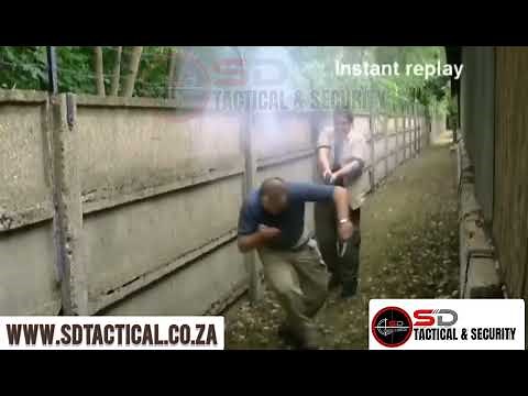 Firing Blank Gun With Pepper PAK Blanks