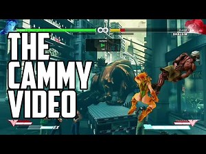 Street FIghter 5 Cammy Combo Video
