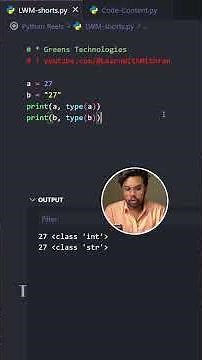 Python type() function Made easy!