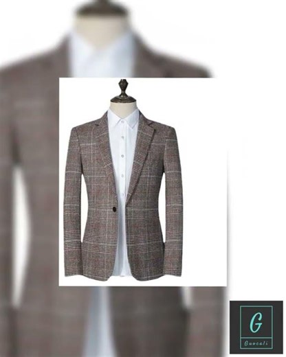 Men Suit Jacket - Breathable Blazer - Light Brown, Beige, Gray, Black