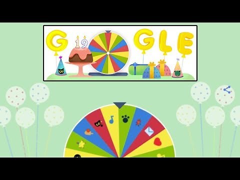 Google Birthday Surprise Spinner snake game, gameplay, google Doodle