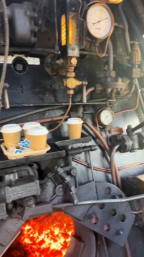 149K views · 3K reactions | Little look on the cab of 34072, 257 squadron. #steamengine #train #railway #engine #locomotive #america #railwaytrack | Steam Engine | Facebook