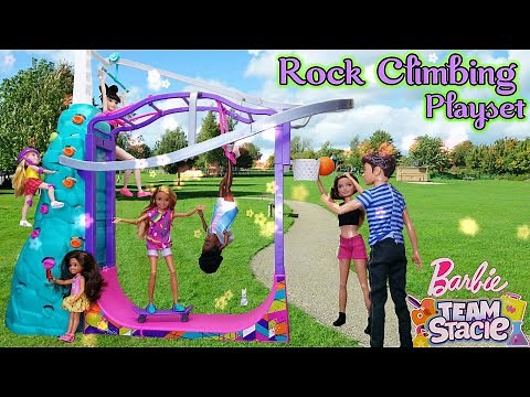 Barbie Team Stacie: Extreme Sports | Rock Climbing | Articulated Stacie