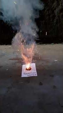 Test Burning KNO3, KCLO3, KCLO4