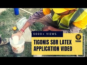 How To Apply Tigonis SBR Latex | SBR Latex Kaise Use karen | Full Application Video | Tigonis