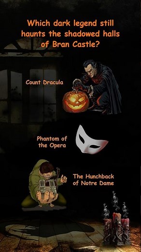 Guess the Haunted Legend at Bran Castle! Halloween Trivia Quiz! 🎃